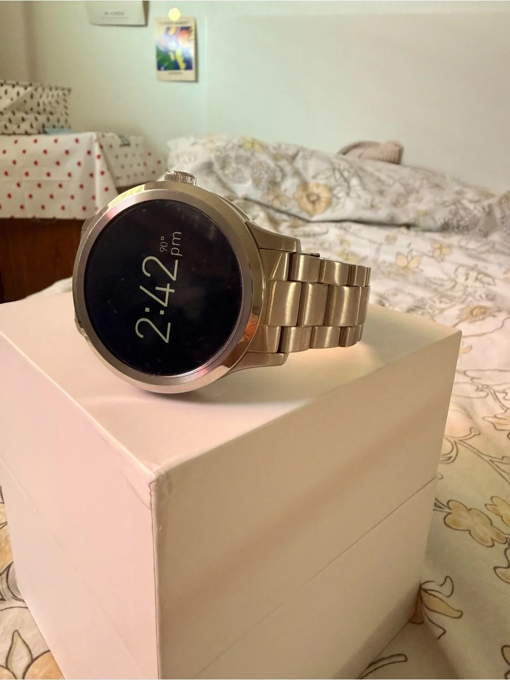 Fossil Q Stainless Steel Smartwatch Full Set Great Condition